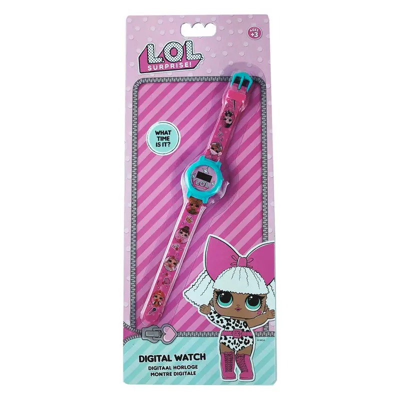 LOL Surprise digital watch blister product photo