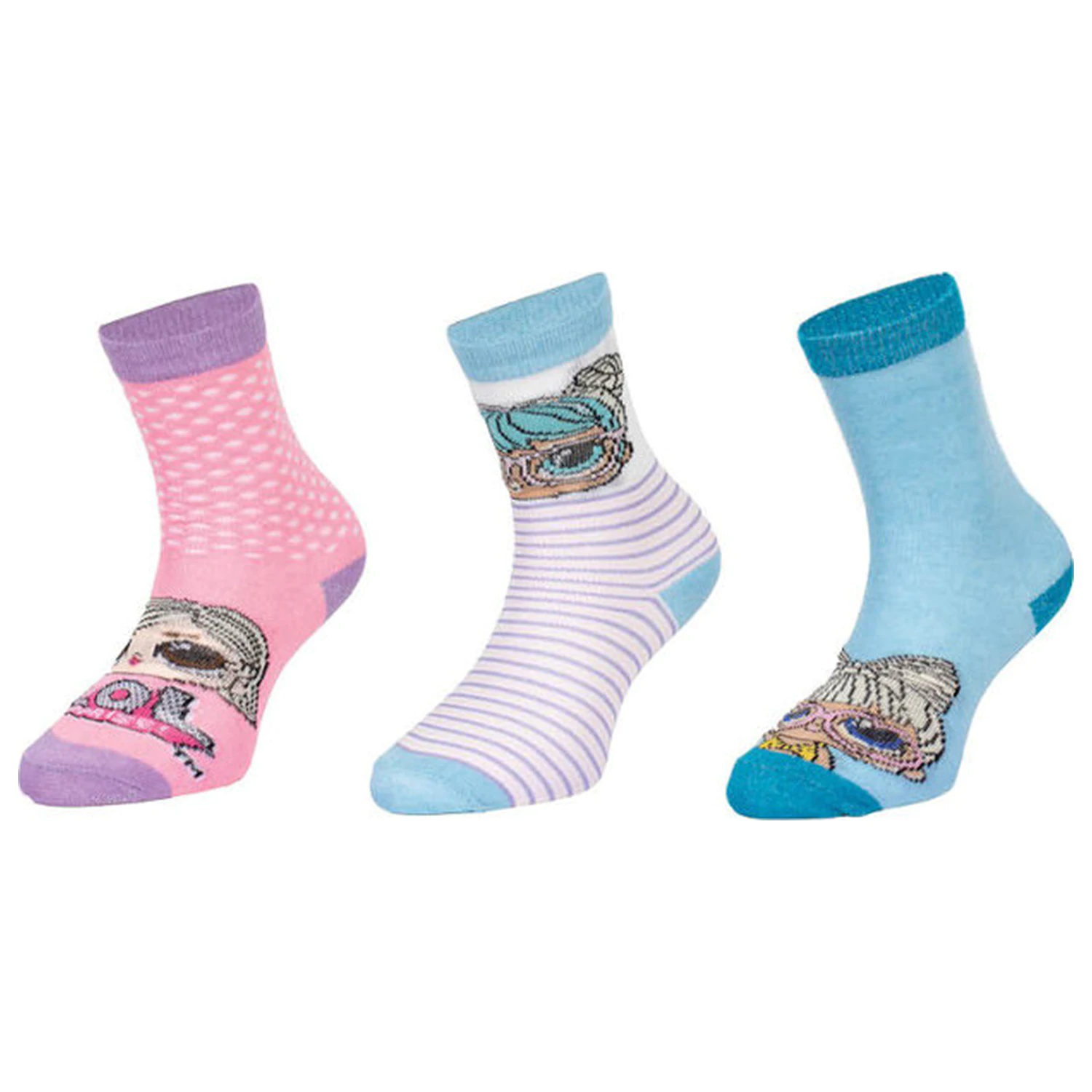 LOL Surprise Dolls Kids' Socks 23/26 product photo