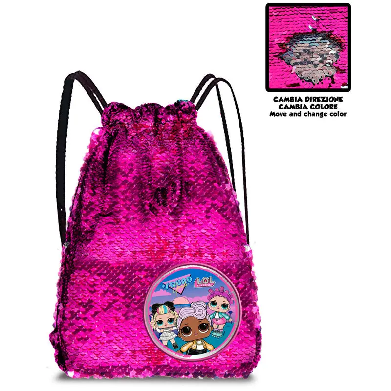 LOL Surprise sequins gym bag 39cm product photo