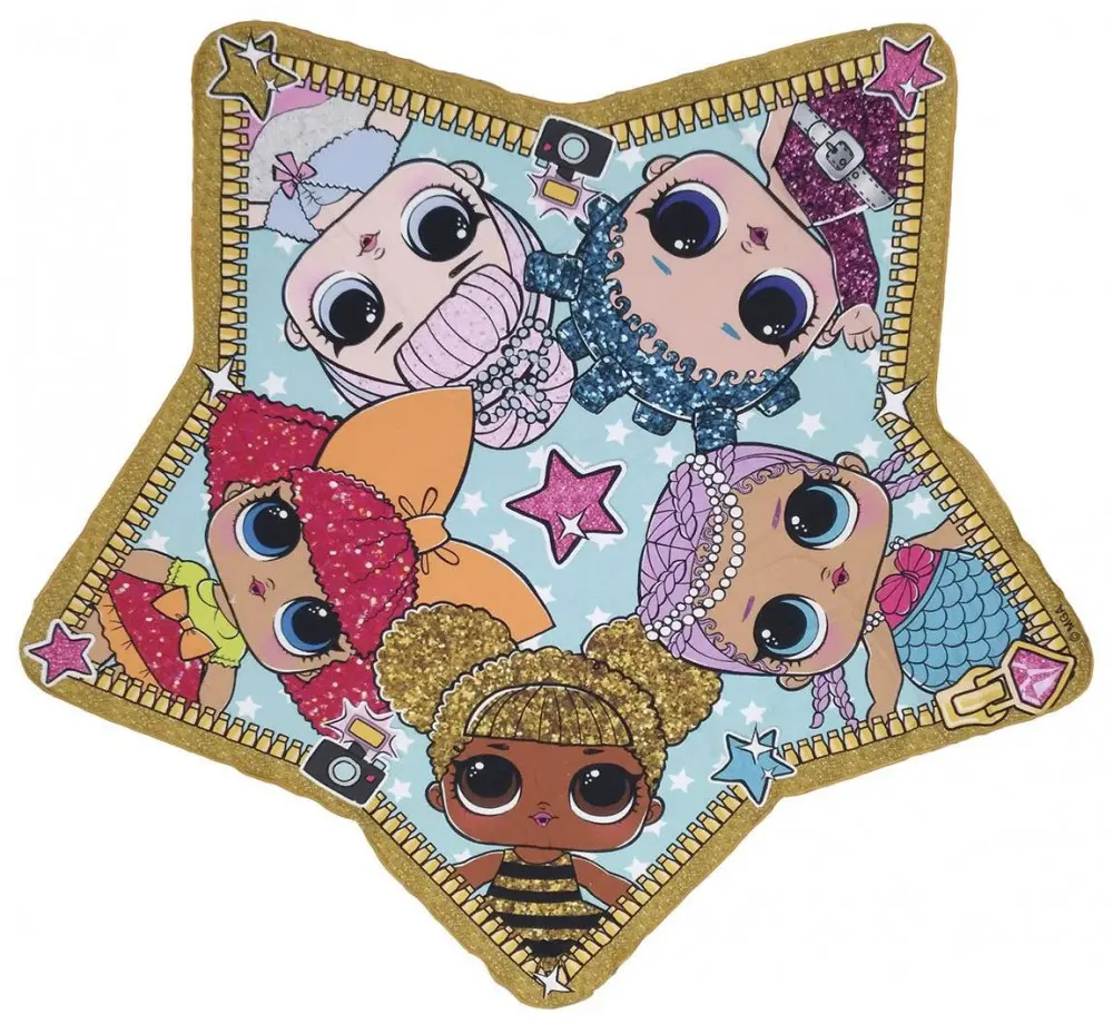 LOL Surprise Shaped Bath Towel, Beach Towel 115*110 cm (Fast Dry) product photo