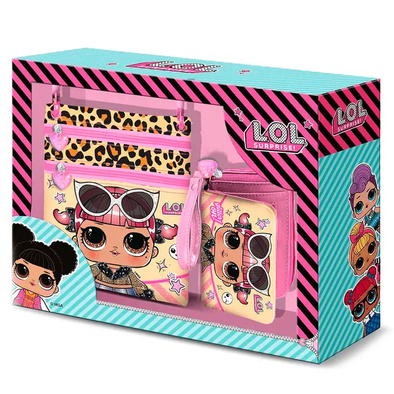 LOL Surprise Glitter Action bag + wallet set product photo