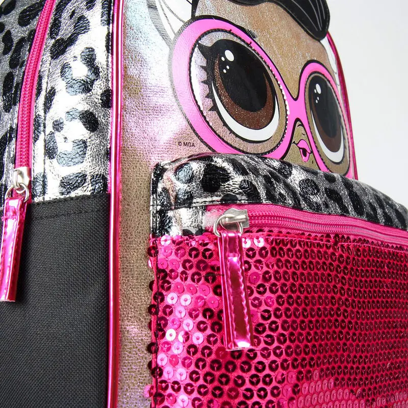 LOL Surprise glitter backpack 31cm product photo