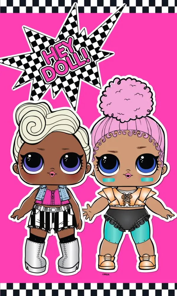 LOL Surprise Hand and Face Towel, 30*50cm product photo