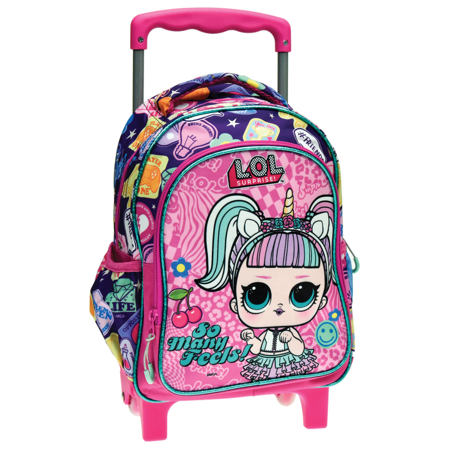 LOL Surprise Many Feels Wheeled Preschool Backpack, Bag 30 cm product photo