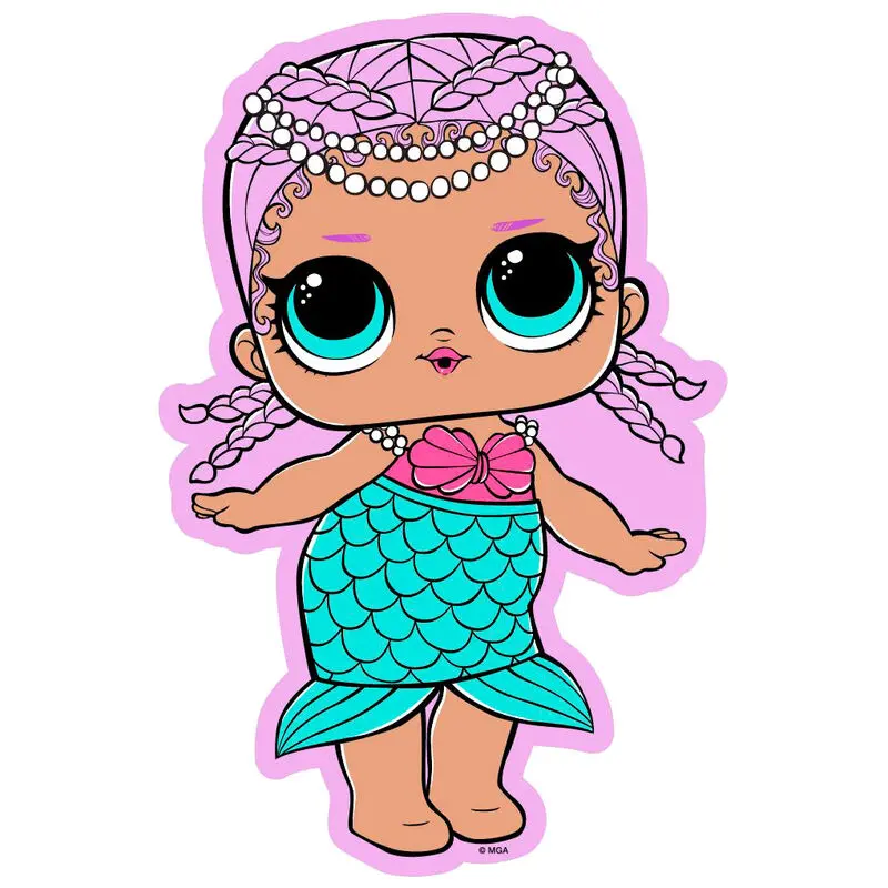 LOL Surprise Mermaid microfiber towel product photo