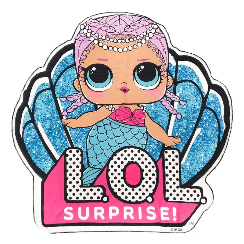 LOL Surprise mermaid microfiber towel product photo