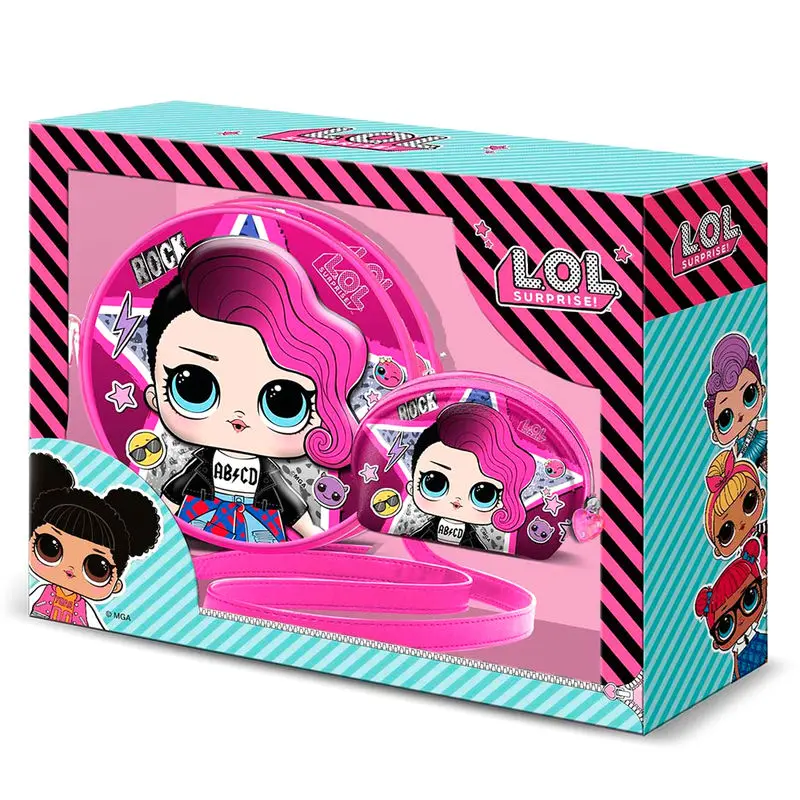 LOL Surprise Rock 3D bag + purse set product photo