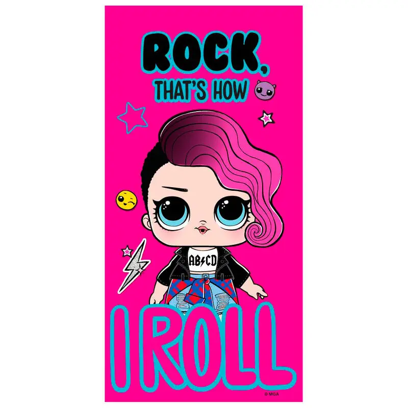 LOL Surprise Rock microfiber towel product photo