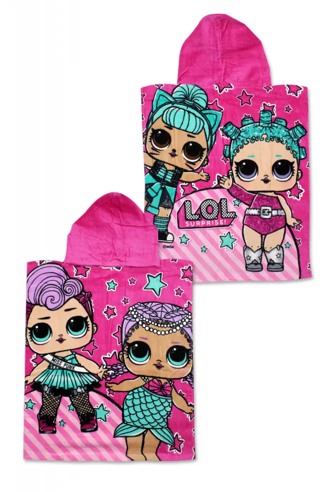 LOL Surprise Beach Towel Poncho 50*115 cm product photo