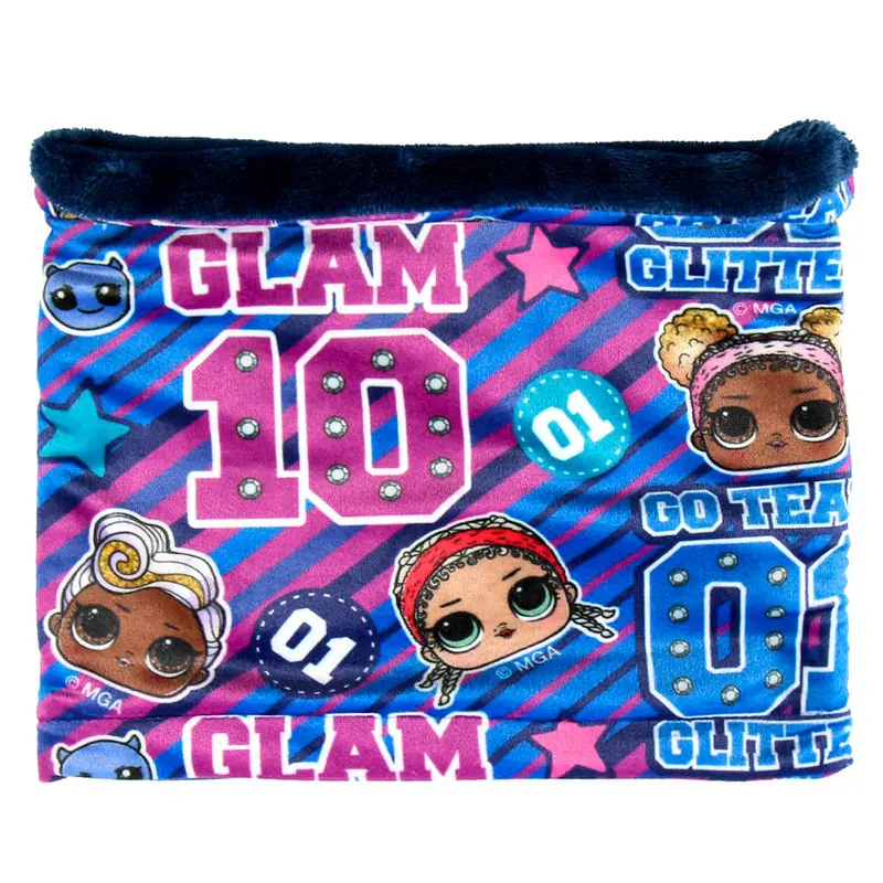 LOL Surprise Kids winter set snood hat gloves product photo