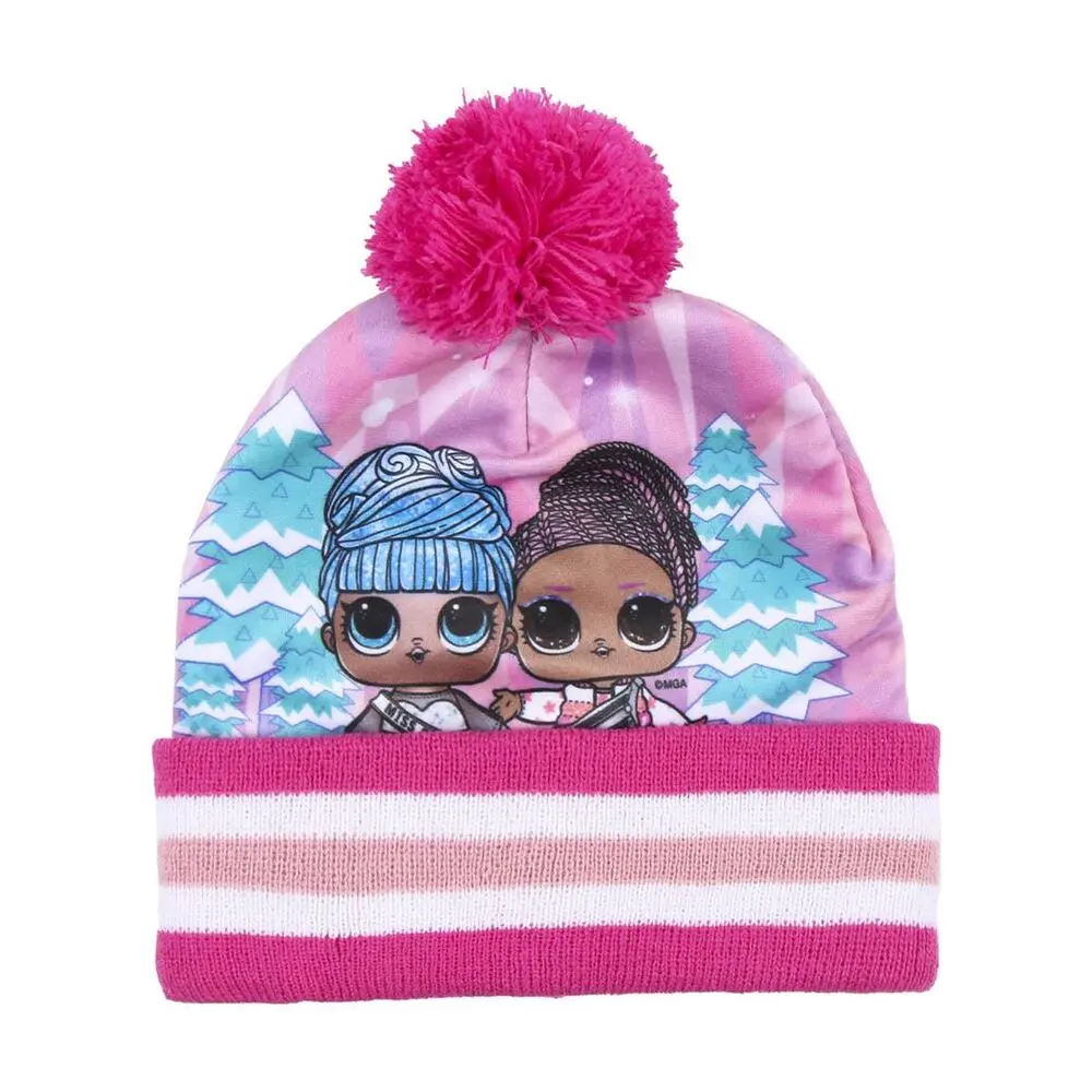 LOL Surprise Kids winter set snood hat gloves product photo