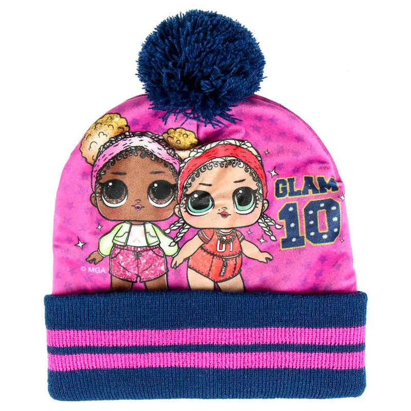 LOL Surprise Kids winter set snood hat gloves product photo