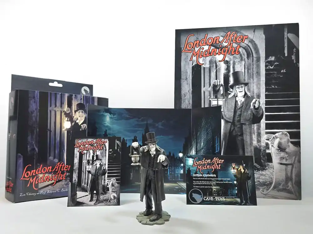 London After Midnight Statue 1/10 Lon Chaney Black & White Ver. 16 cm termékfotó