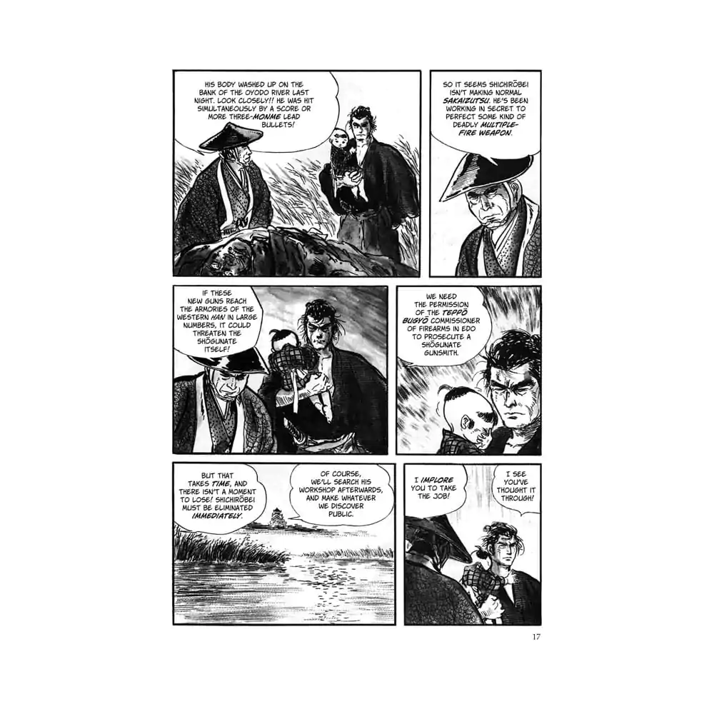 Lone Wolf and Cub Omnibus Manga Volume 3 English product photo