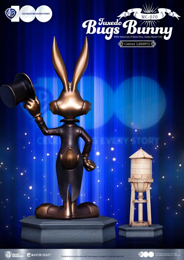 Looney Tunes 100th anniversary of Warner Bros. Studios Master Craft Statue Bugs Bunny 46 cm product photo