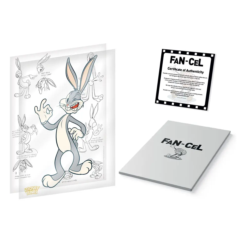 Looney Tunes Art Print Limited Edition Fan-Cel Bugs 36 x 28 cm product photo