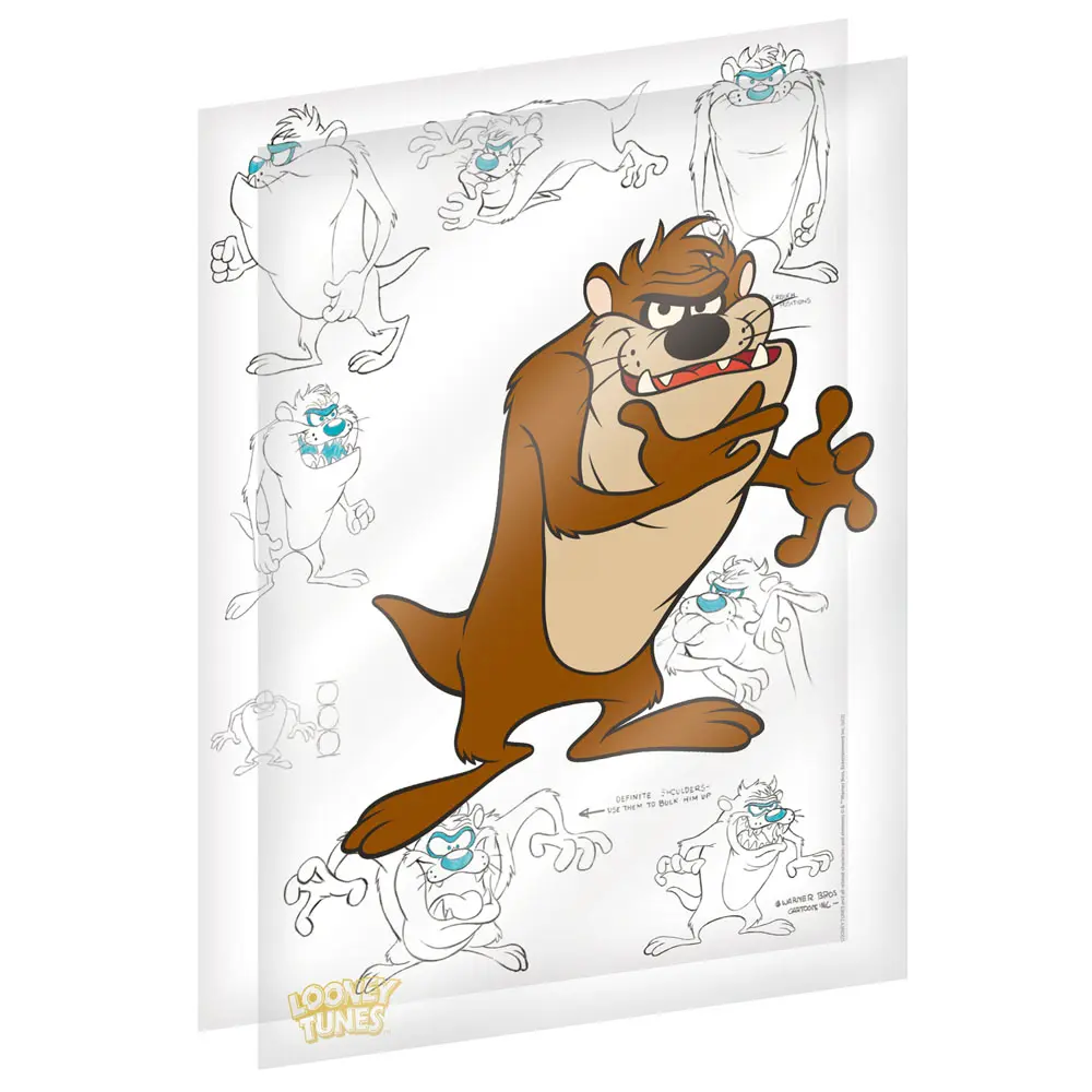 Looney Tunes Art Print Limited Edition Fan-Cel Tazmanian Devil 36 x 28 cm product photo