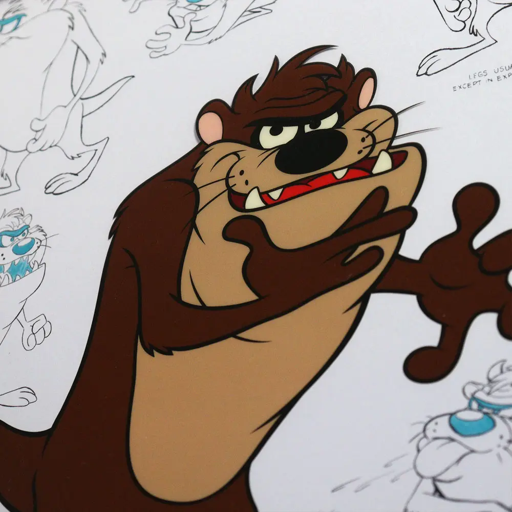 Looney Tunes Art Print Limited Edition Fan-Cel Tazmanian Devil 36 x 28 cm product photo