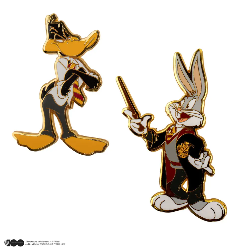 Looney Tunes Pins 2-Pack Bugs Bunny &amp; Daffy Duck at Hogwarts product photo