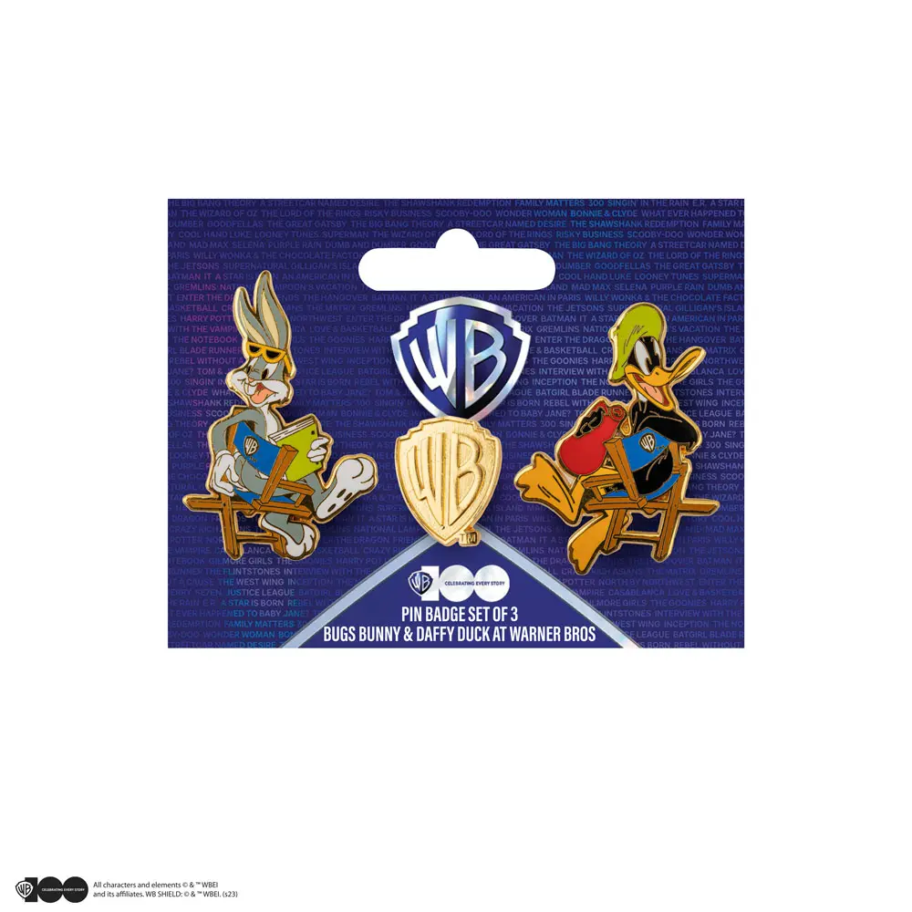 Looney Tunes Pins 2-Pack Bugs Bunny and Daffy Duck at Warner Bros Studio product photo