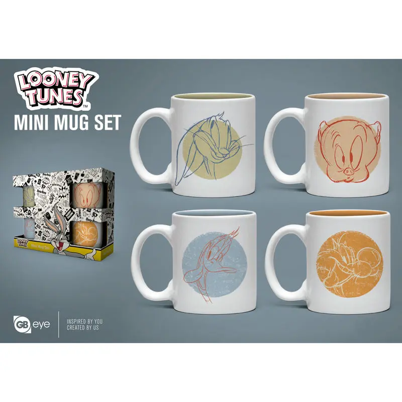Looney Tunes espresso cup set product photo