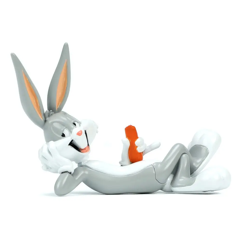 Looney Tunes Hollywood Rides Diecast Model 1/24 1957 Chevrolet Corvette with Bugs Bunny Figur product photo