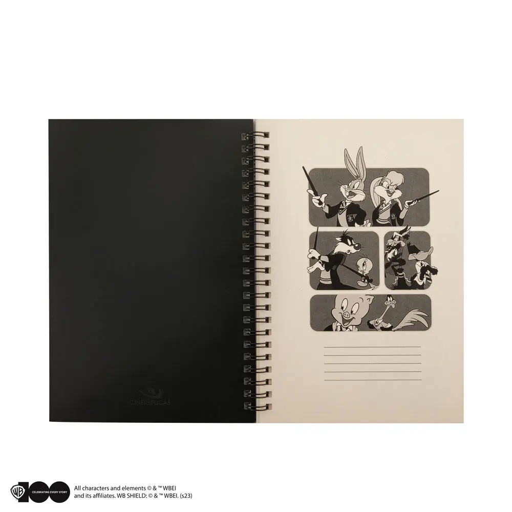 Looney Tunes Notebook Looney Tunes' Hogwarts Houses product photo