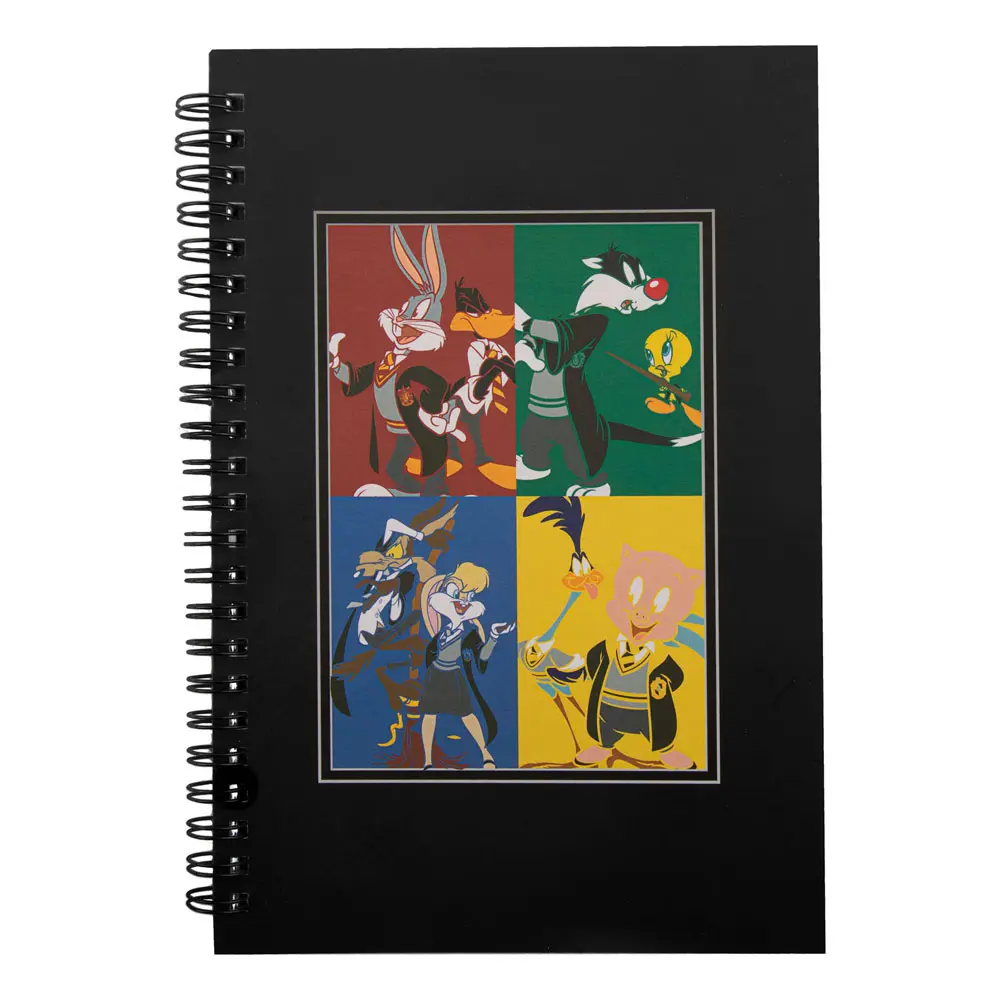 Looney Tunes Notebook Looney Tunes' Hogwarts Houses product photo