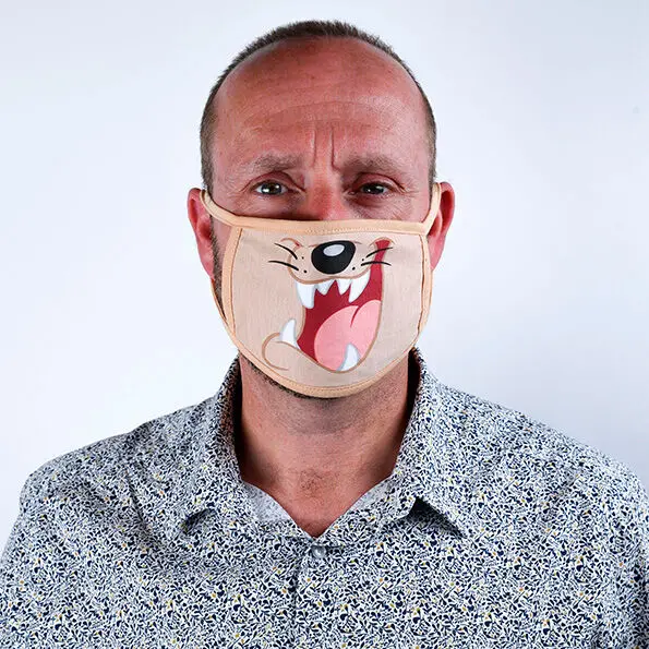 Looney Tunes Face Masks 2-Pack Taz product photo