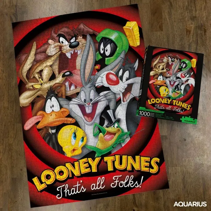 Looney Tunes Jigsaw Puzzle That's all folks (1000 pieces) product photo