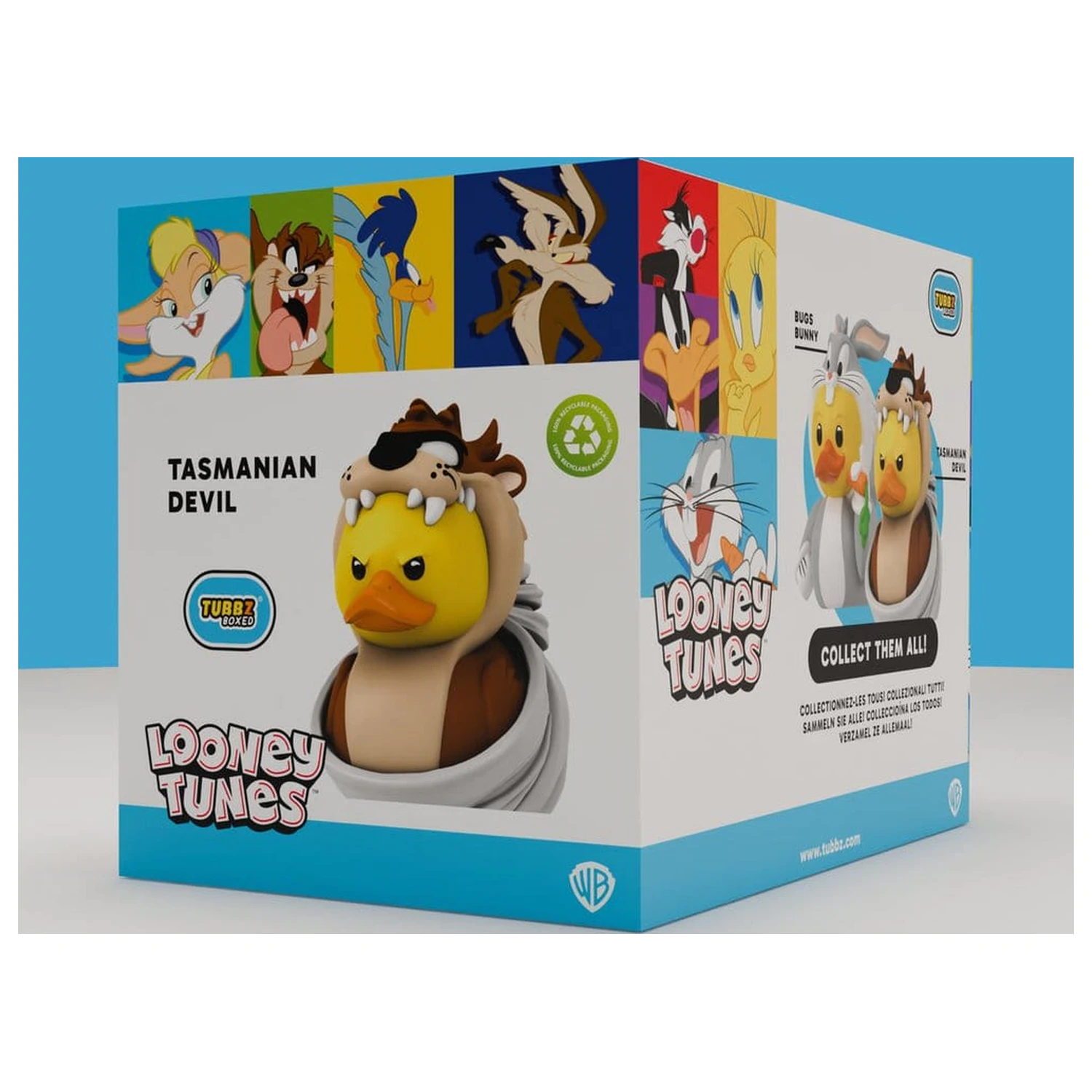Looney Tunes Tubbz PVC Figure Taz Tasmanian Devil Boxed Edition 10 cm  product photo
