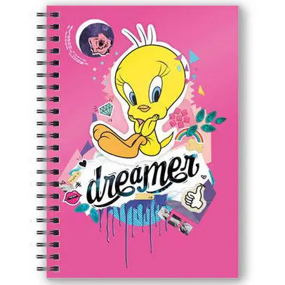 Looney Tunes Notebook with 3D-Effect Tweety Dreamer product photo