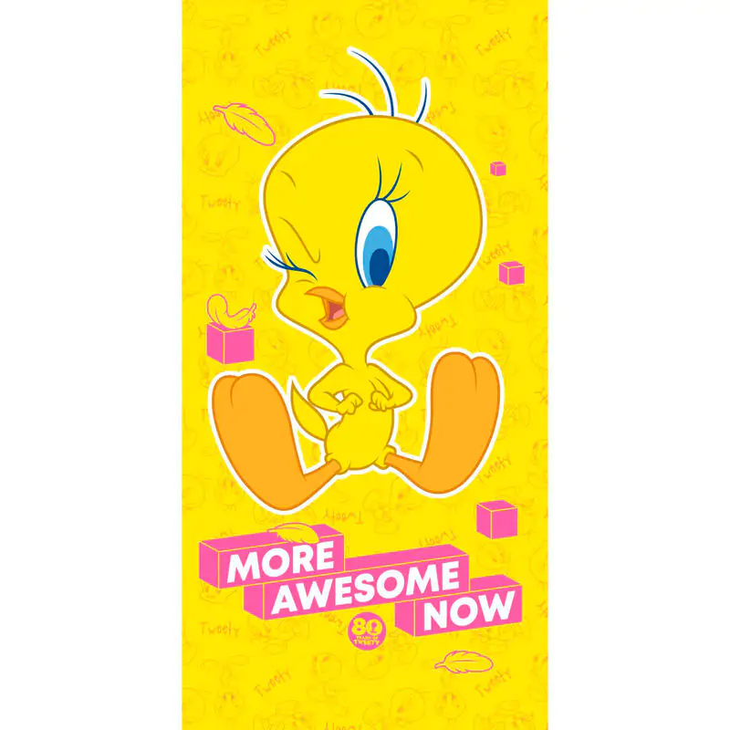 Looney Tunes Tweety microfibre beach towel product photo