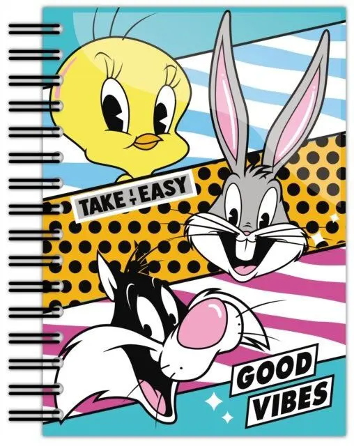Looney Tunes Wiro Notebook A5 Good Vibes termékfotó