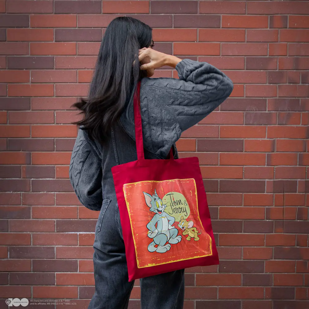 Looney Tunes Tote Bag Tom and Jerry Vintage product photo