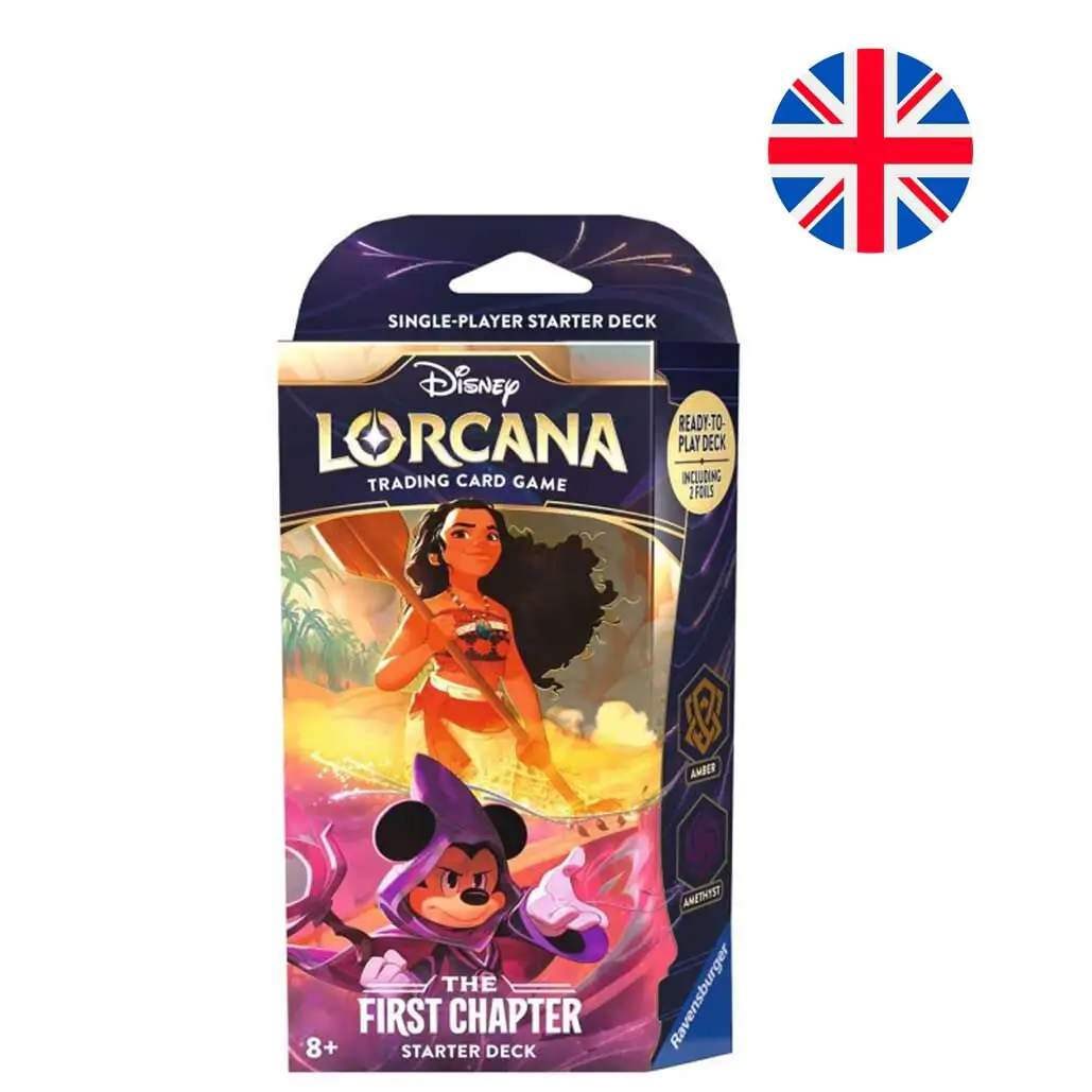 Lorcana English Disney Vaiana The First Chapter deck of cards termékfotó