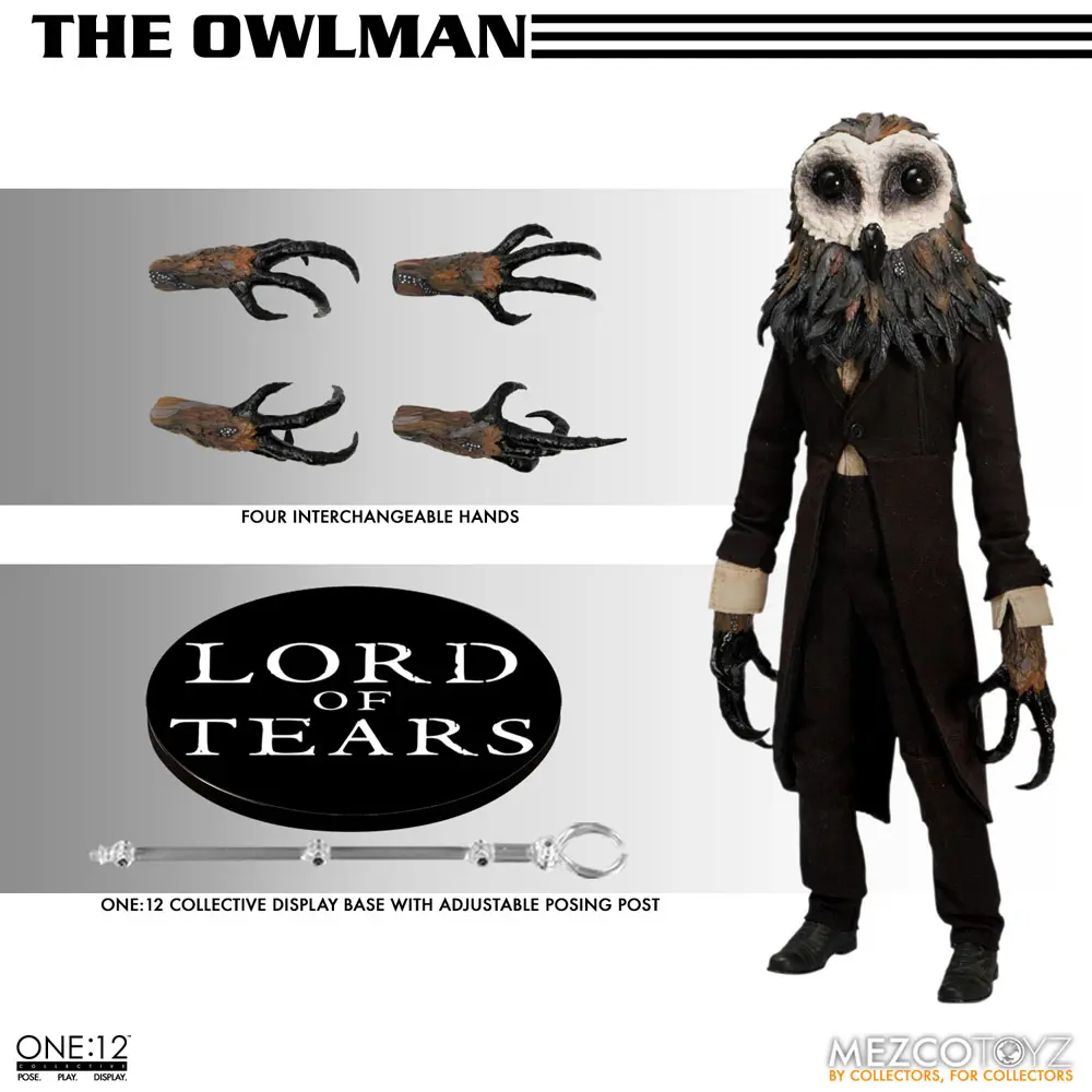 Lord of Tears Action Figure 1/12 The Owlman 17 cm product photo