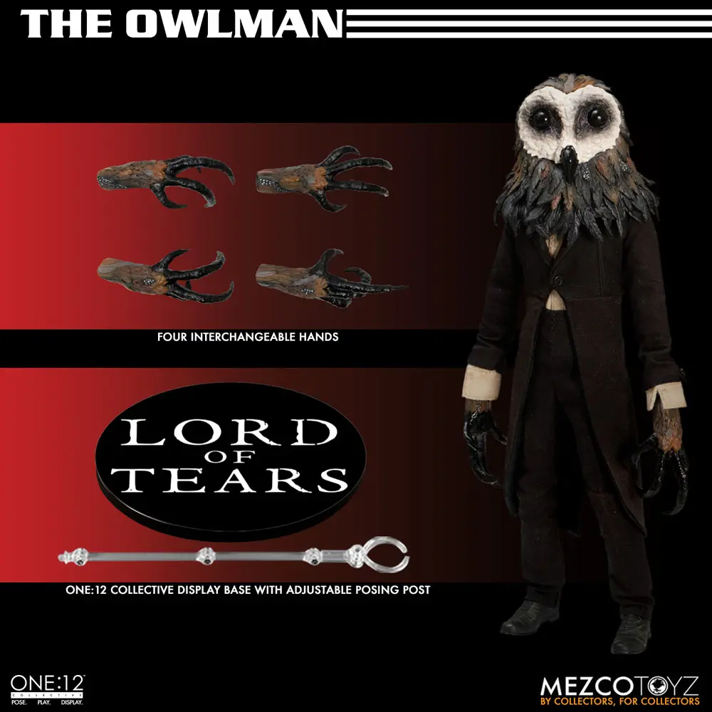 Lord of Tears Action Figure 1/12 The Owlman 17 cm product photo