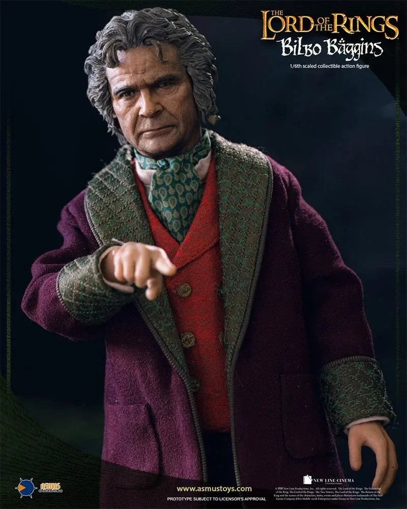 Lord of the Rings Action Figure 1/6 Bilbo Baggins 20 cm product photo