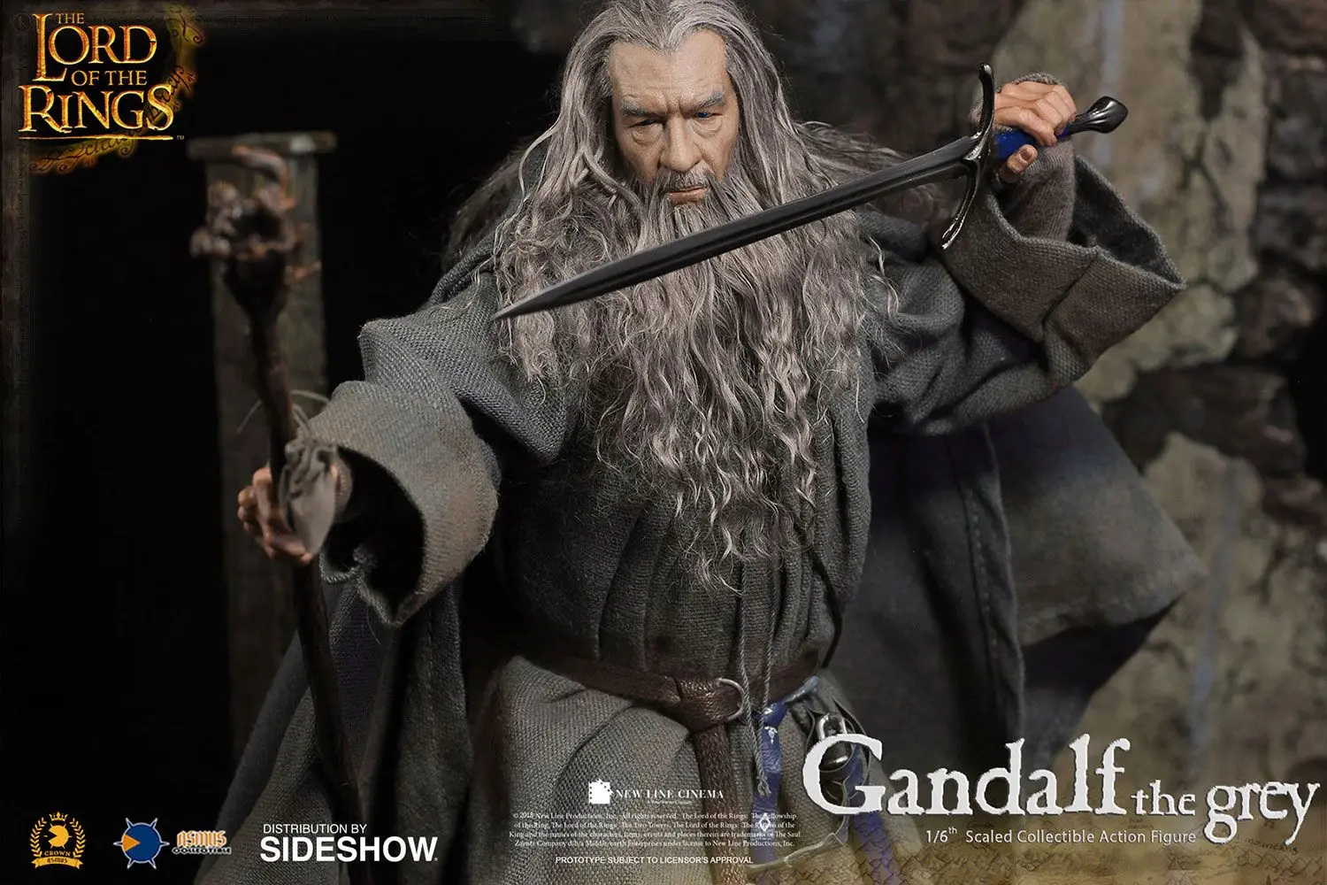 Lord of the Rings Action Figure 1/6 Gandalf 32 cm product photo