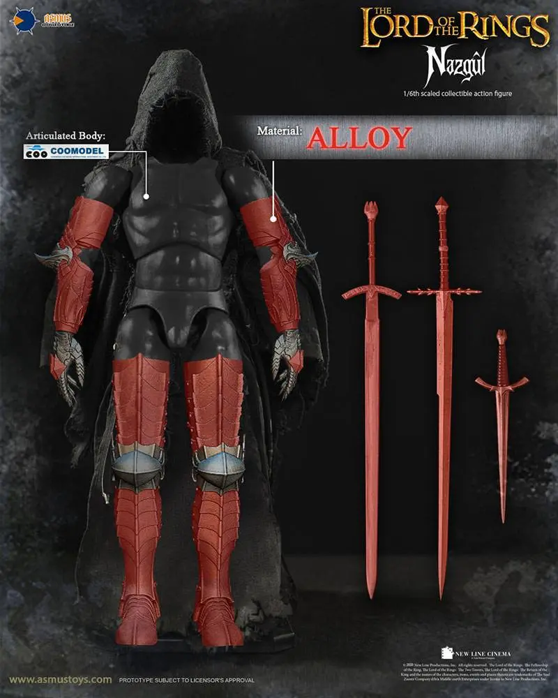 Lord of the Rings Action Figure 1/6 Nazgûl 30 cm product photo