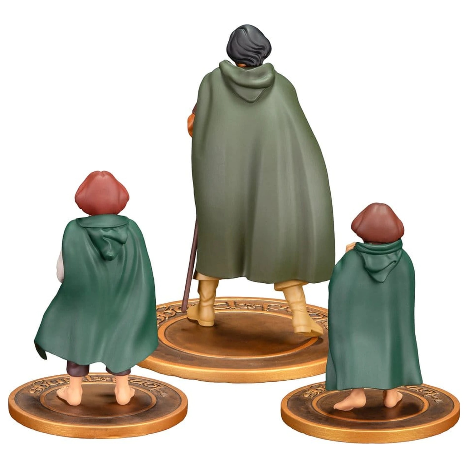 Lord of the Rings Animated Film PVC Figures 3-Pack Frodo, Aragorn, and Samwise product photo