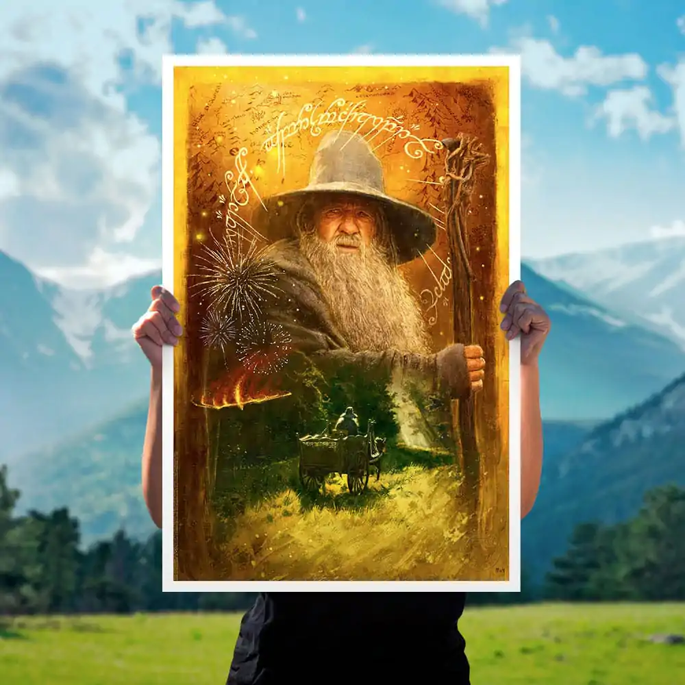 Lord of the Rings Art Print Gandalf Arrives 41 x 61 cm - unframed product photo