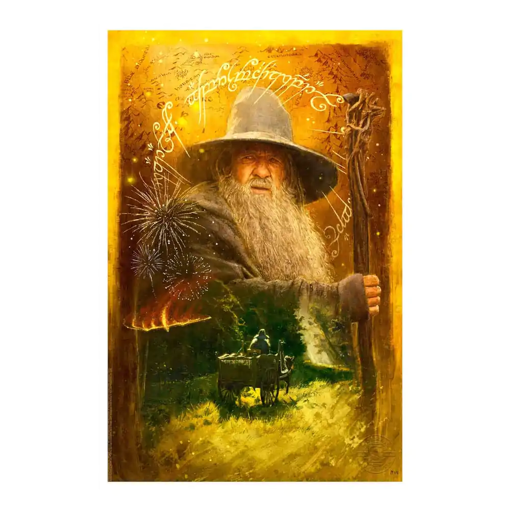 Lord of the Rings Art Print Gandalf Arrives 41 x 61 cm - unframed product photo
