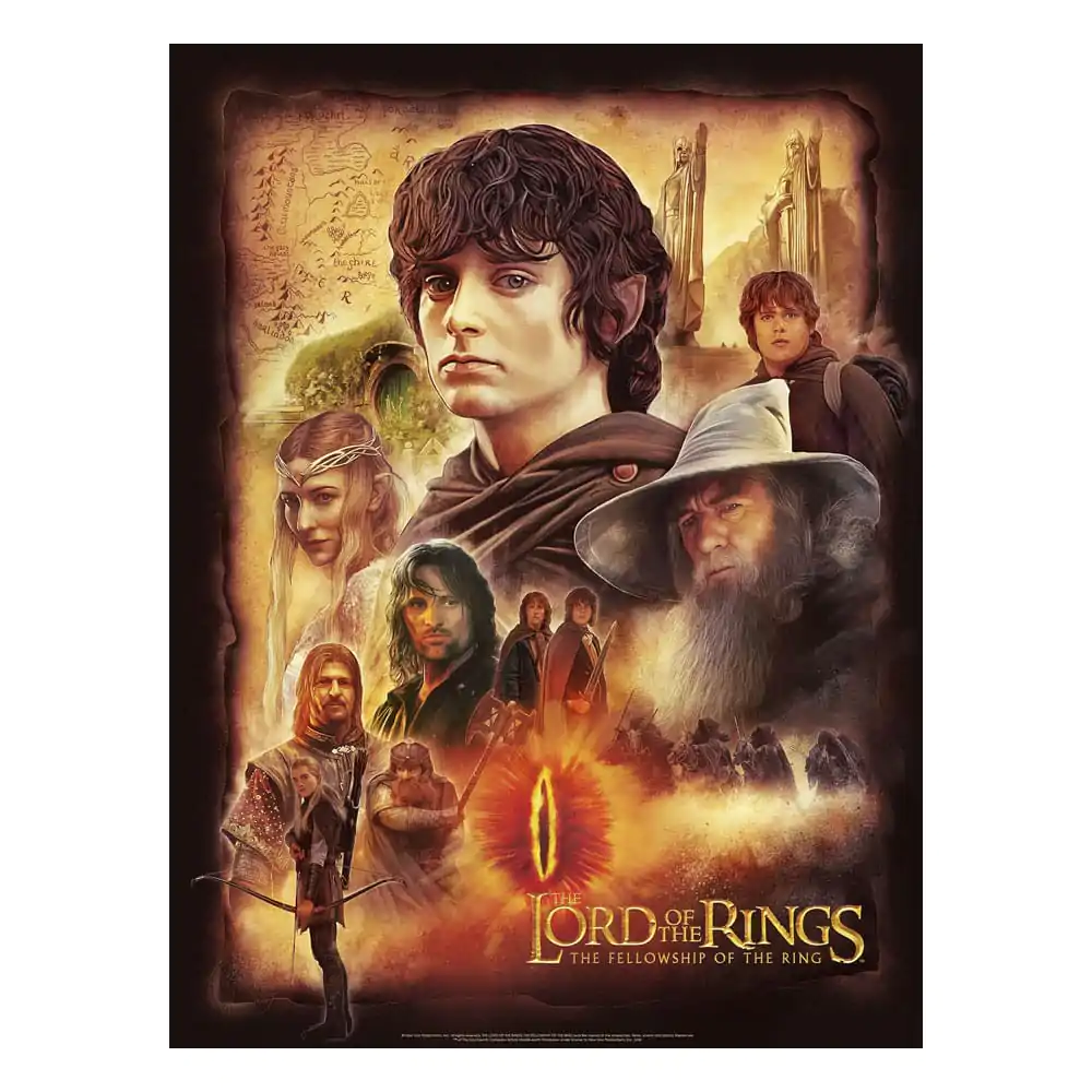 Lord of the Rings Art Print The Fellowship of the Ring 46 x 61 cm - unframed product photo