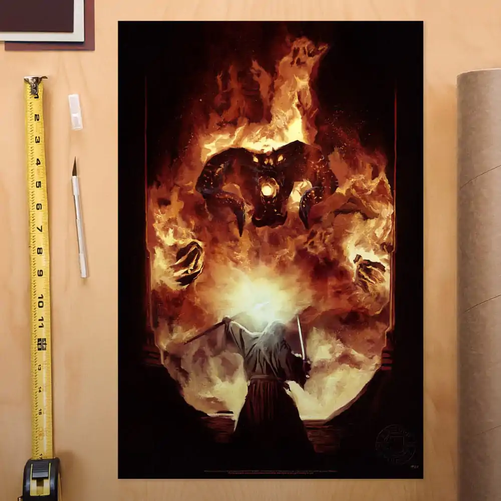 Lord of the Rings Art Print The Flame of Anor 46 x 61 cm - unframed termékfotó