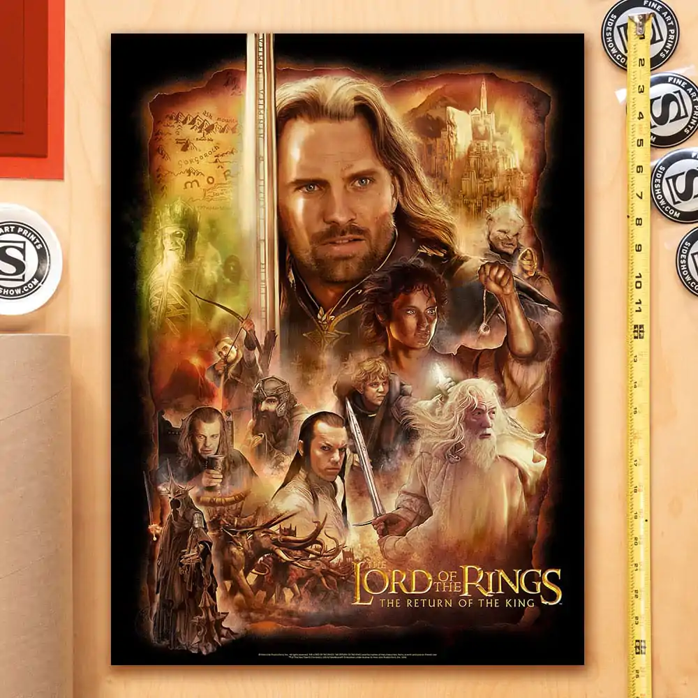 Lord of the Rings Art Print The Return of the King 46 x 61 cm - unframed product photo