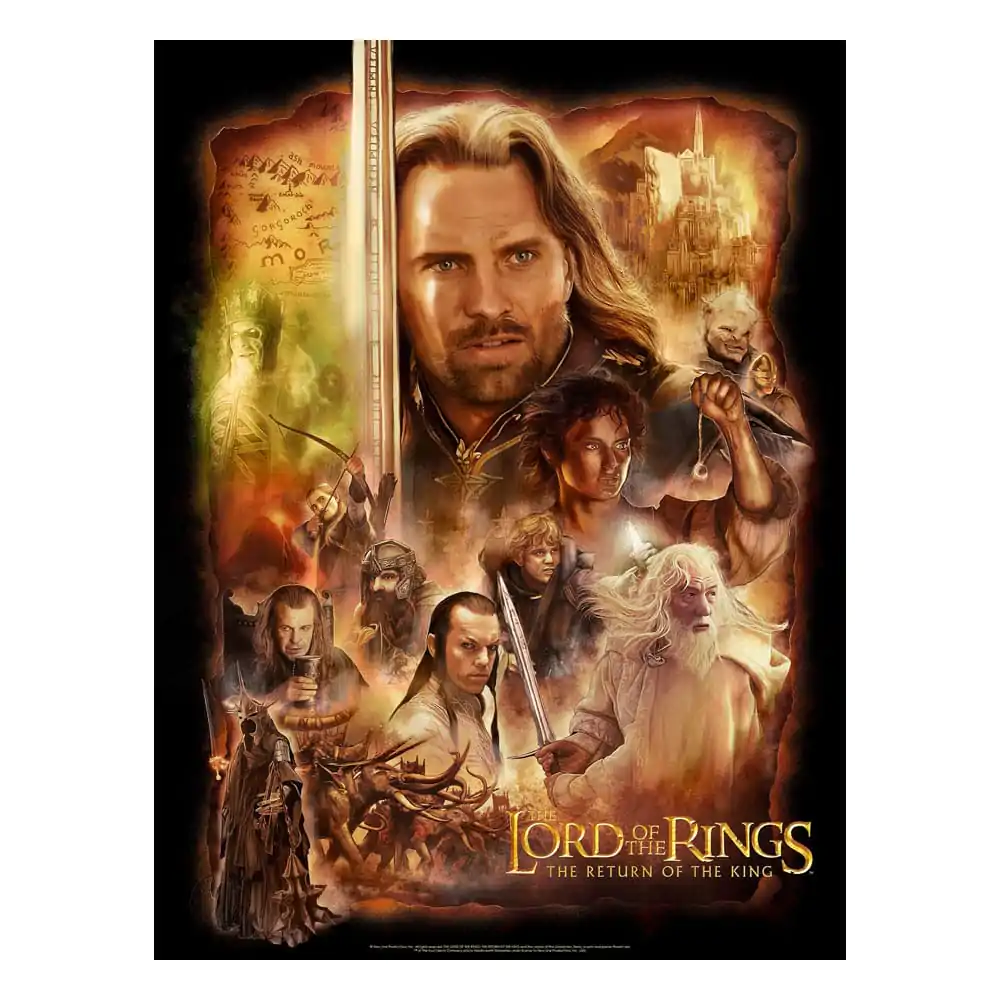 Lord of the Rings Art Print The Return of the King 46 x 61 cm - unframed product photo