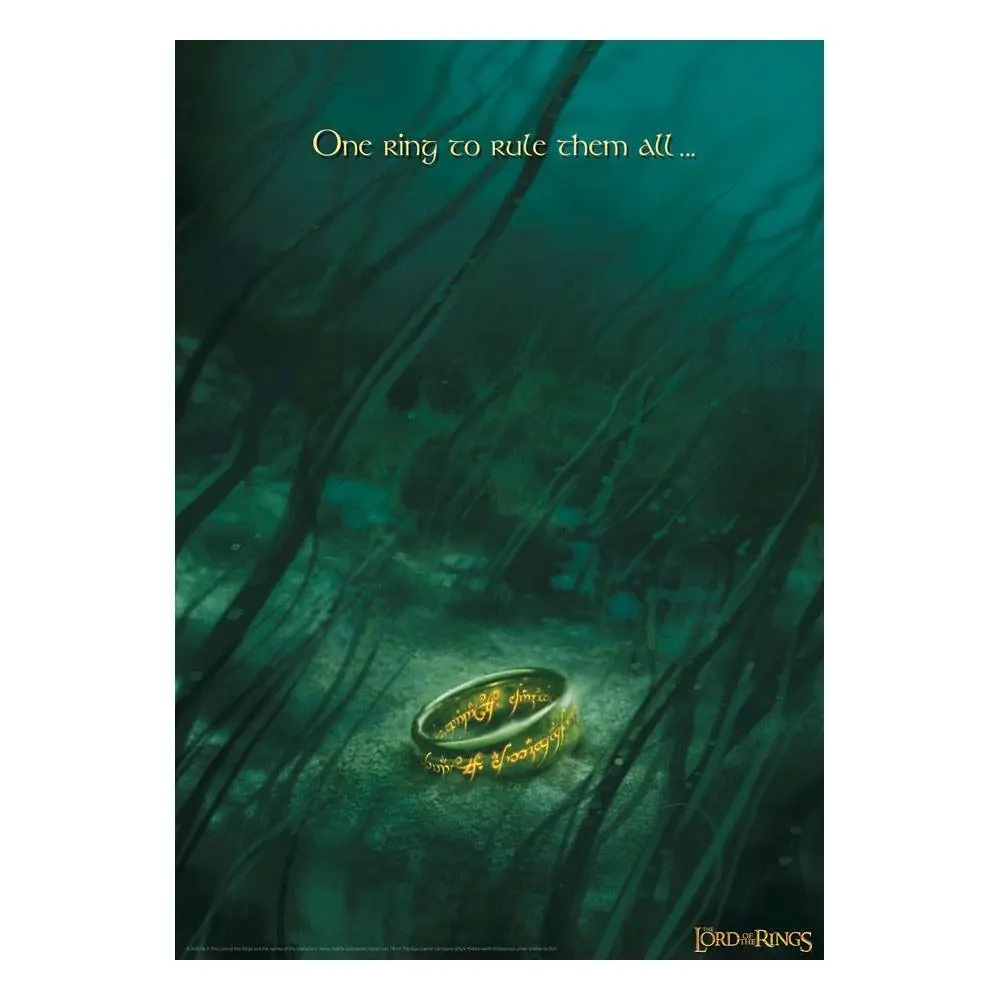 Lord of the Rings Art Print The Ring Limited Edition 42 x 30 cm product photo