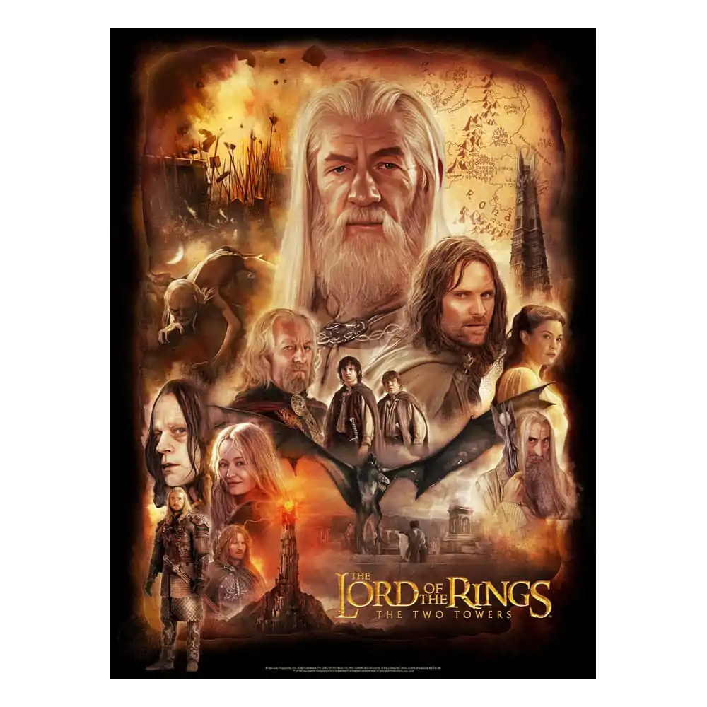 Lord of the Rings Art Print The Two Towers 46 x 61 cm - unframed product photo